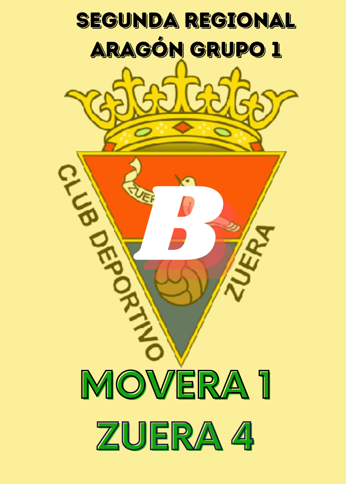 Gran victoria del ZUERA B
